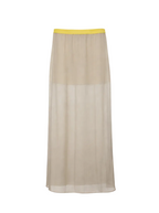 Piuma long skirt