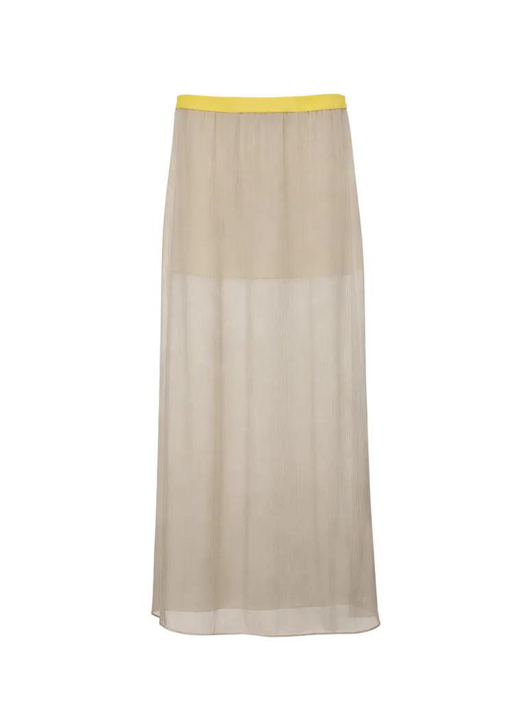 Piuma long skirt