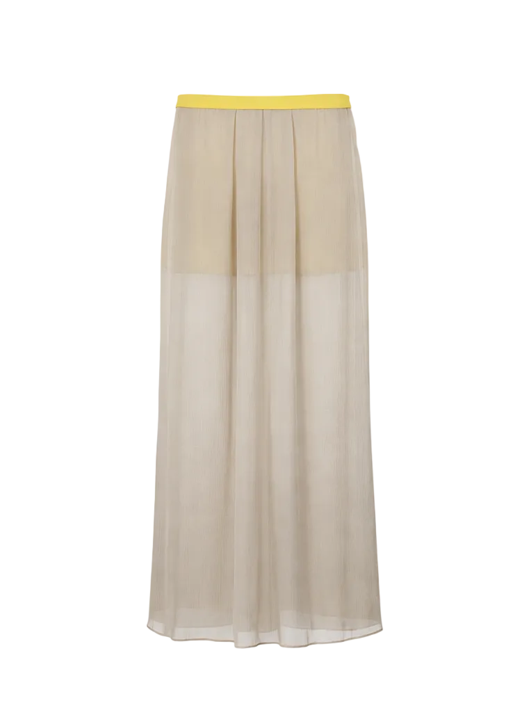 Piuma long skirt