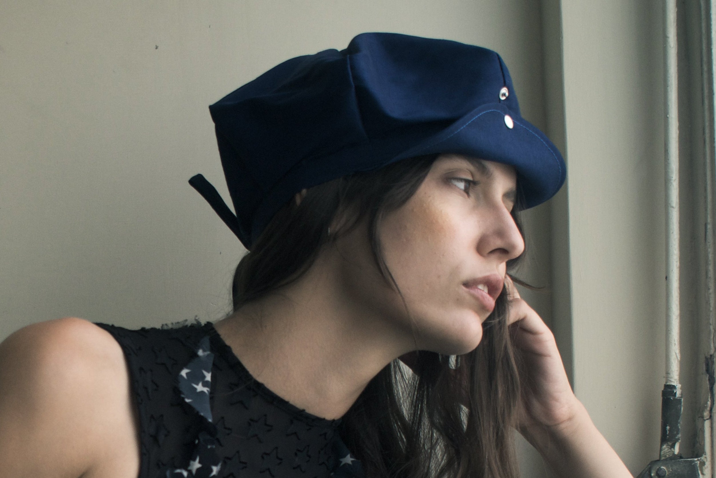 Blue moon hat