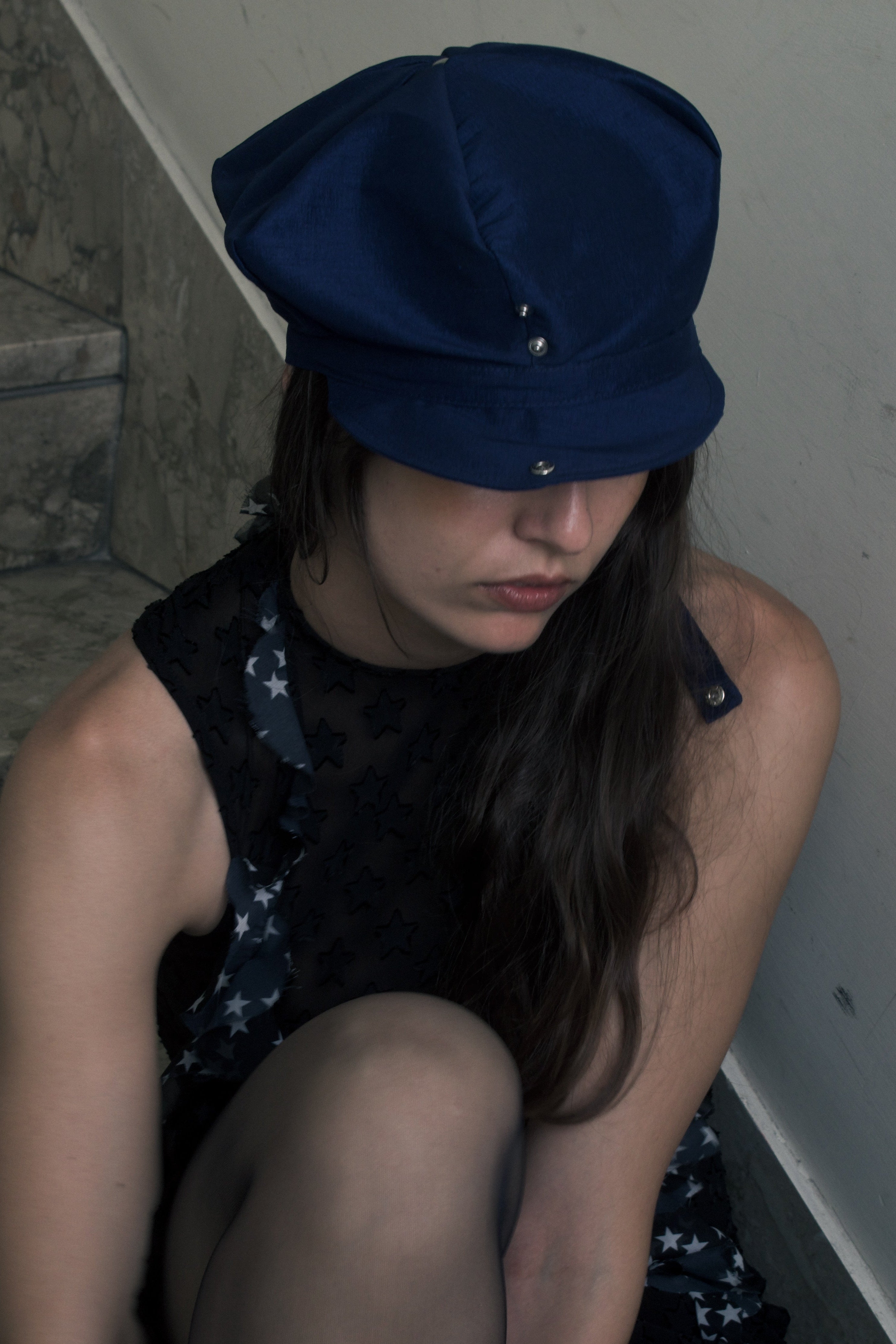 Blue moon hat